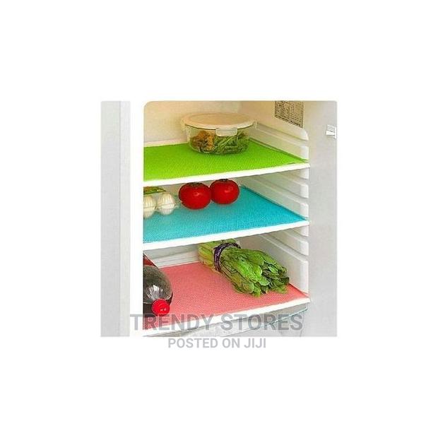 Washable Refrigerator Mats Drawer Table Placemats 4 Pack