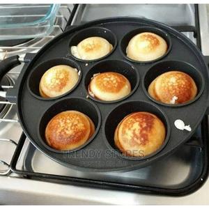 Non - Stick Vitumbua Pan 7 Holes - main view