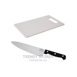 Chopping Board + 8 Inches Kitchen Knife + FREE Peeler - thumbnail 2