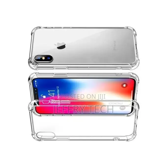 Generic iPhone X Crystal Clear Cover Shockproof TPU Edge