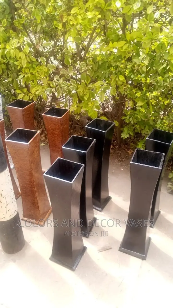 Wooden Vases