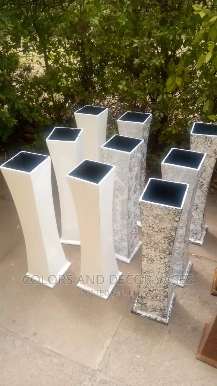 Wooden Vases