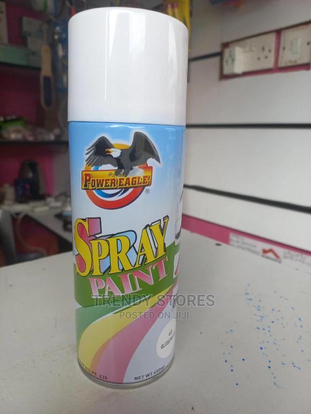 Power Eagle Spray Paint - White - main view