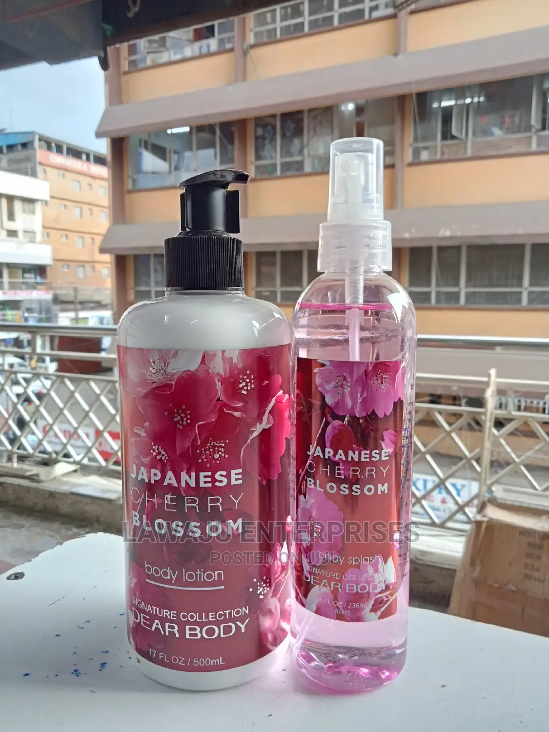Japanese Cherry Blossom 2in1(Body Spray + Body Lotion)Scent