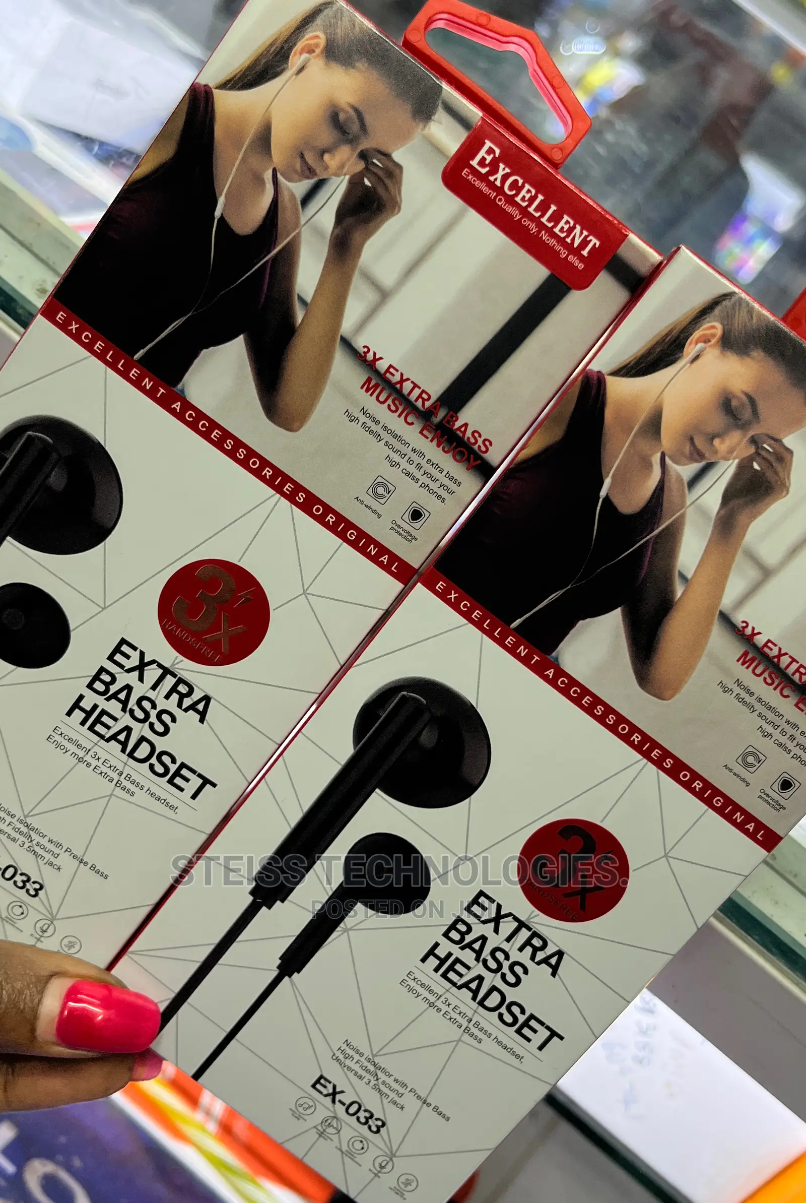 Excellent Superbass Handsfree Ex-033