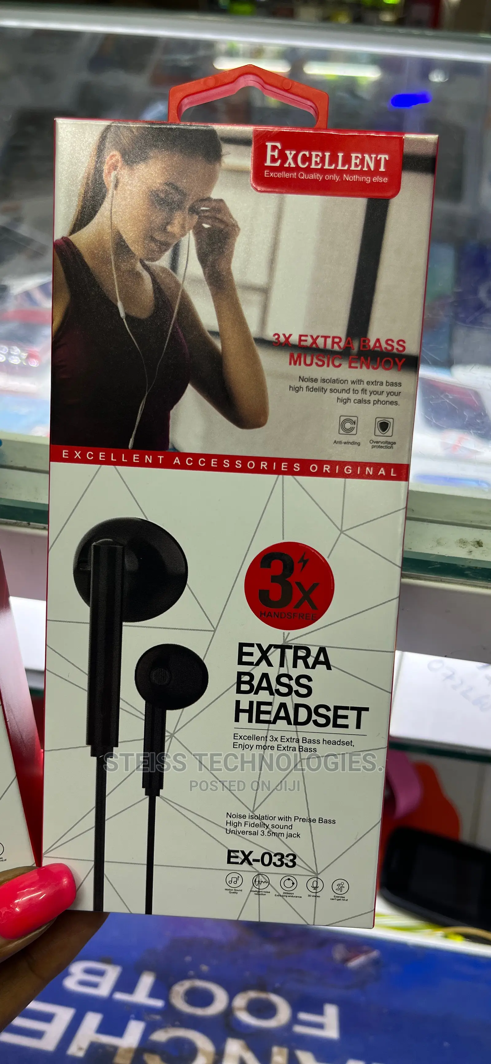 Excellent Superbass Handsfree Ex-033