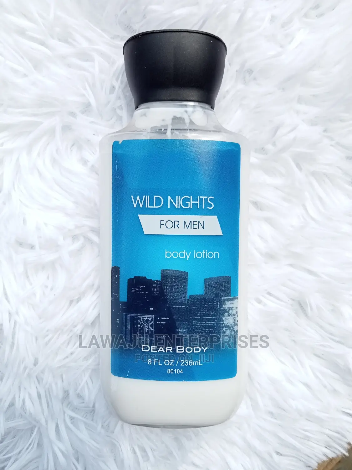 Wild Nights for Men 236ml Body Lotion Scent Fragrance