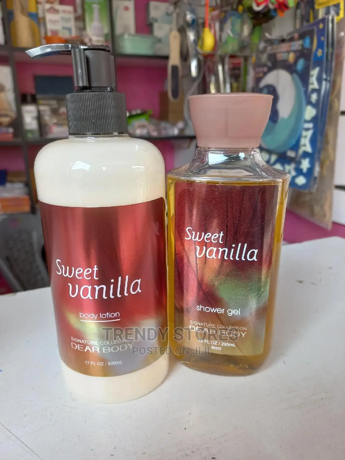 Sweet Vanilla- Body Lotion Shower Gel