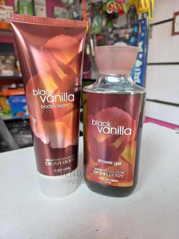 Black Vanilla - Body Cream Shower Gel