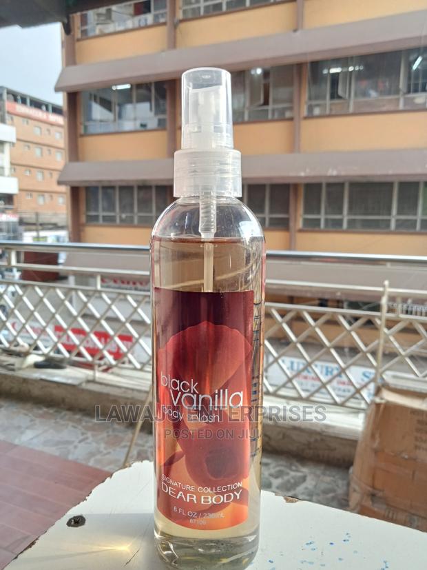 Black Vanilla 236ml Body Spray Body Splash Scent Fragrance