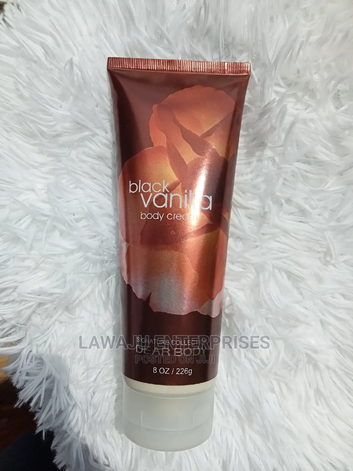 Black Vanilla 226gm Body Cream Scent Fragrance
