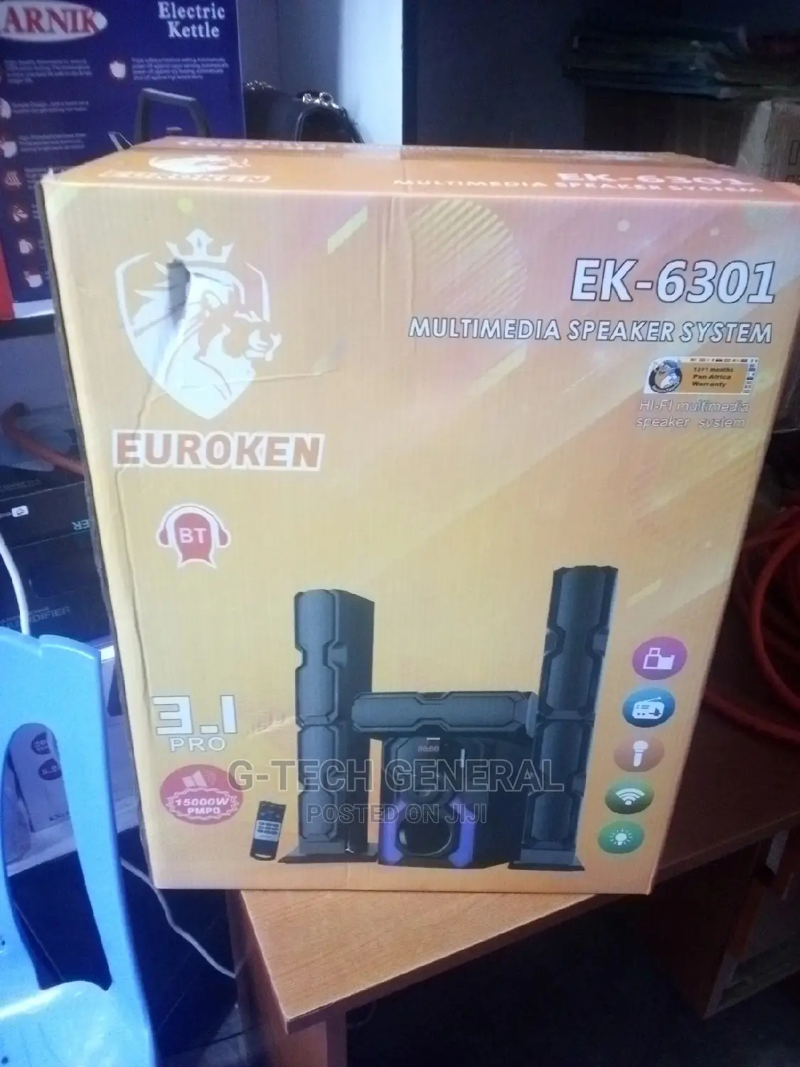 Euroken EK 6301 3.1 Multimedia SUBWOOFER