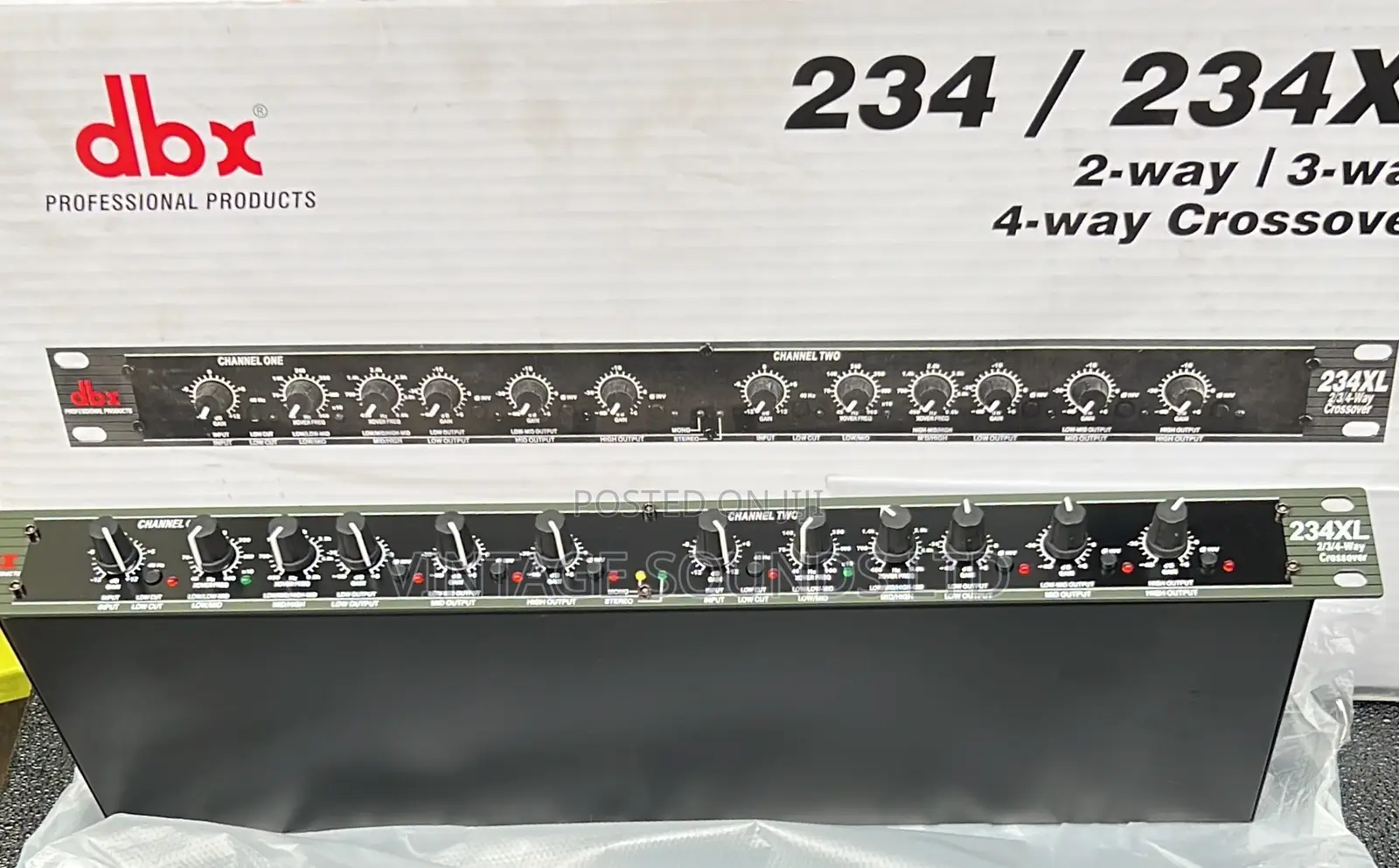 DBX 234xl 4 Ways Active Crossover