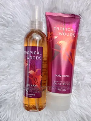 Tropical Woods 2in1 Body Cream Body Spray Scent Fragrance