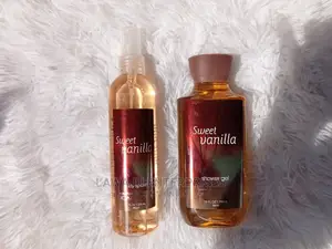 Sweet Vanilla 2in1(Shower Gel Body Spray)Scent Fragrance