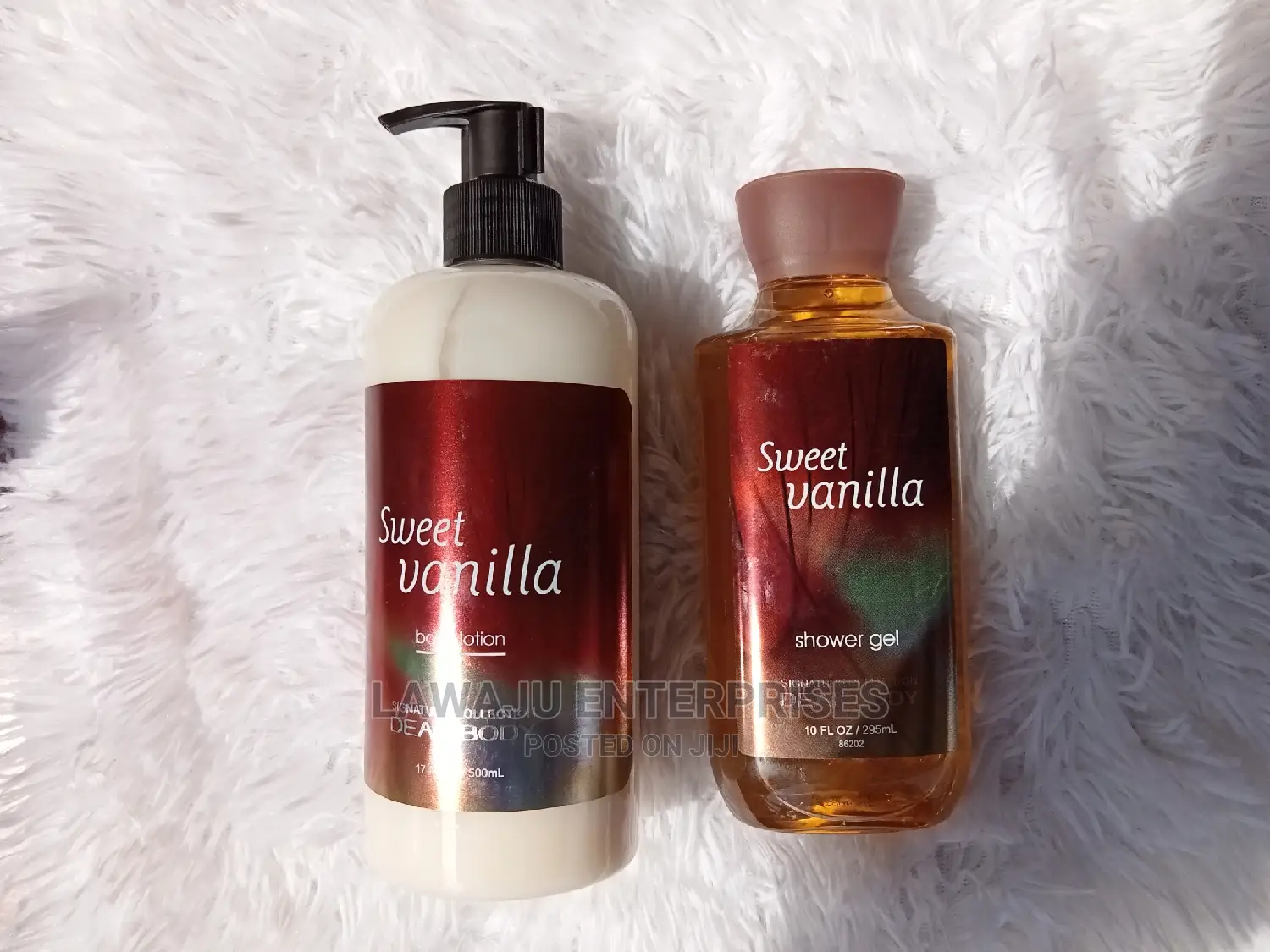 Sweet Vanilla 2in1 Set(Shower Gel + Body Lotion)Scent