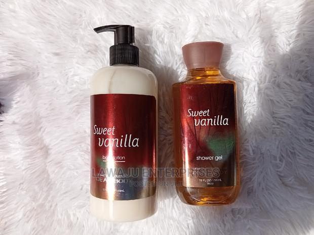 Sweet Vanilla 2in1 Set(Shower Gel + Body Lotion)Scent
