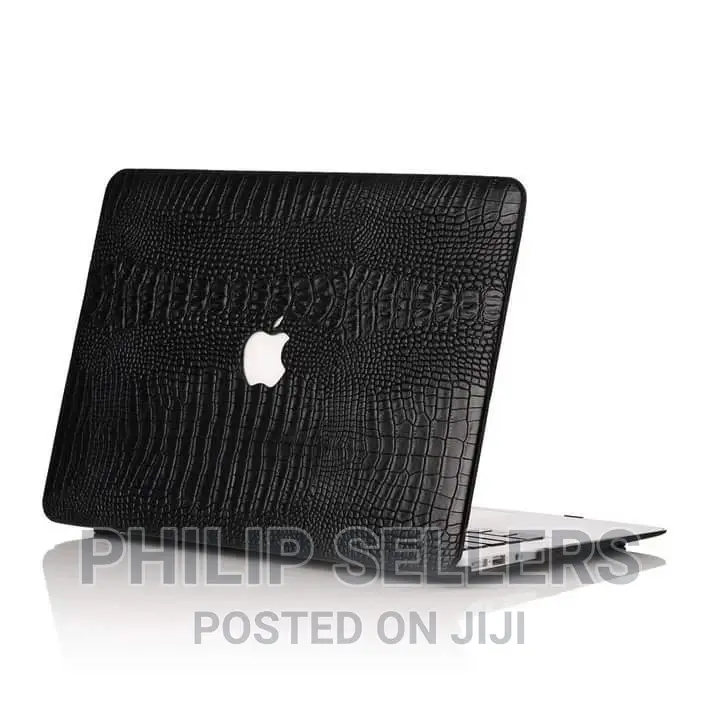 Crocodile Style Light Brown Macbook Case