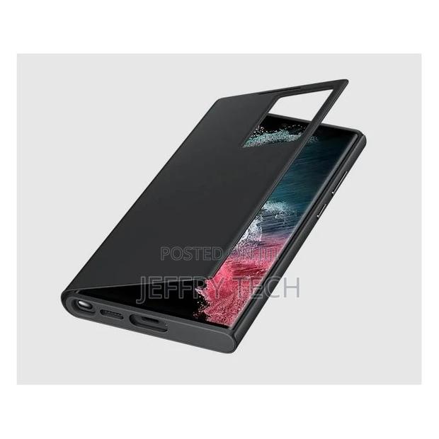 Samsung Galaxy S22 Ultra Smart (Sensor) Clear View Cover - thumbnail 3