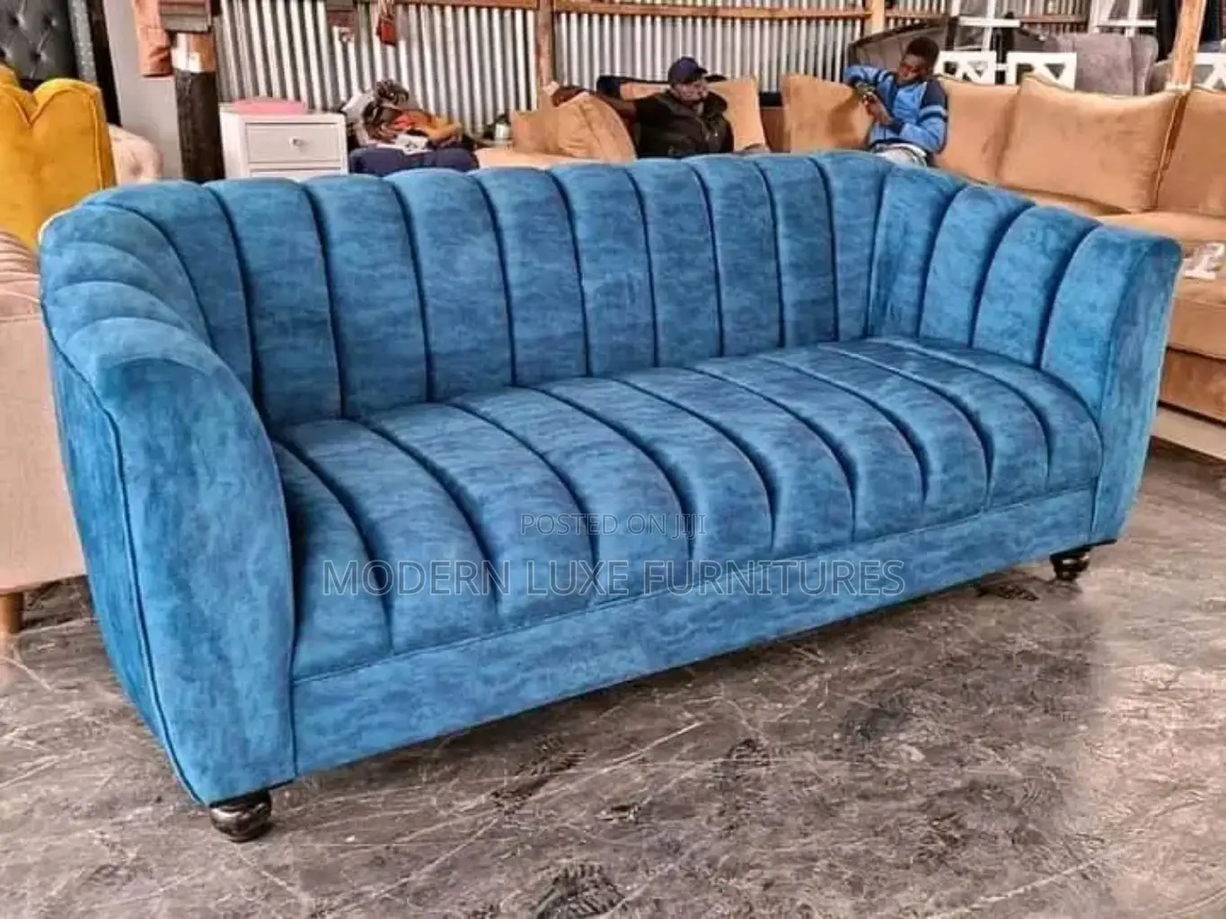 3 Seater Chesterfield Sofa