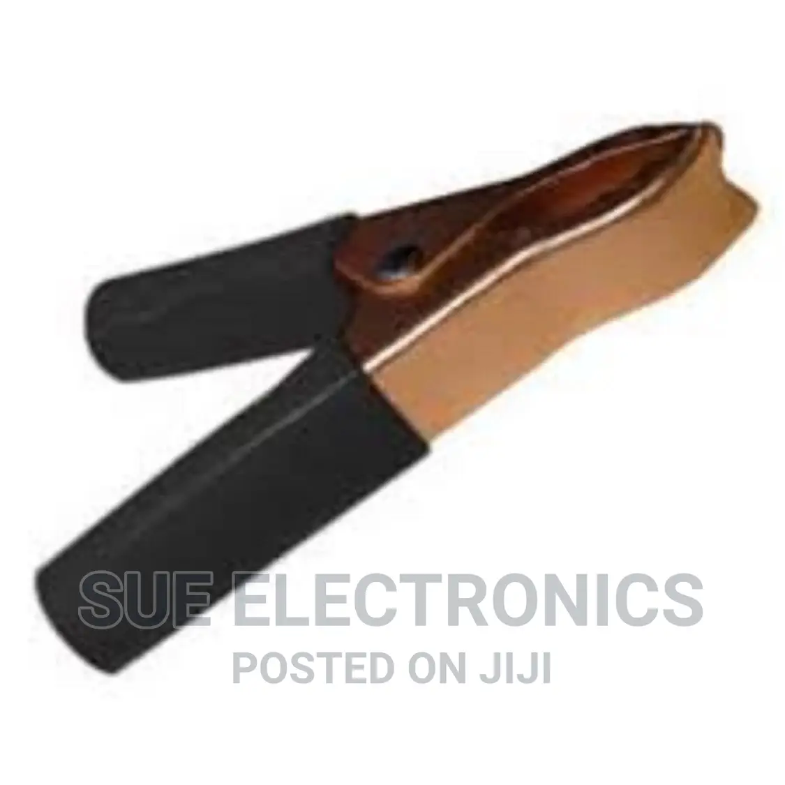 Battery Crocodile Clip Black