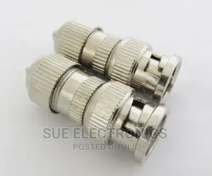BNC Male Plug Lock Common Type Free Solder Adapter Connector