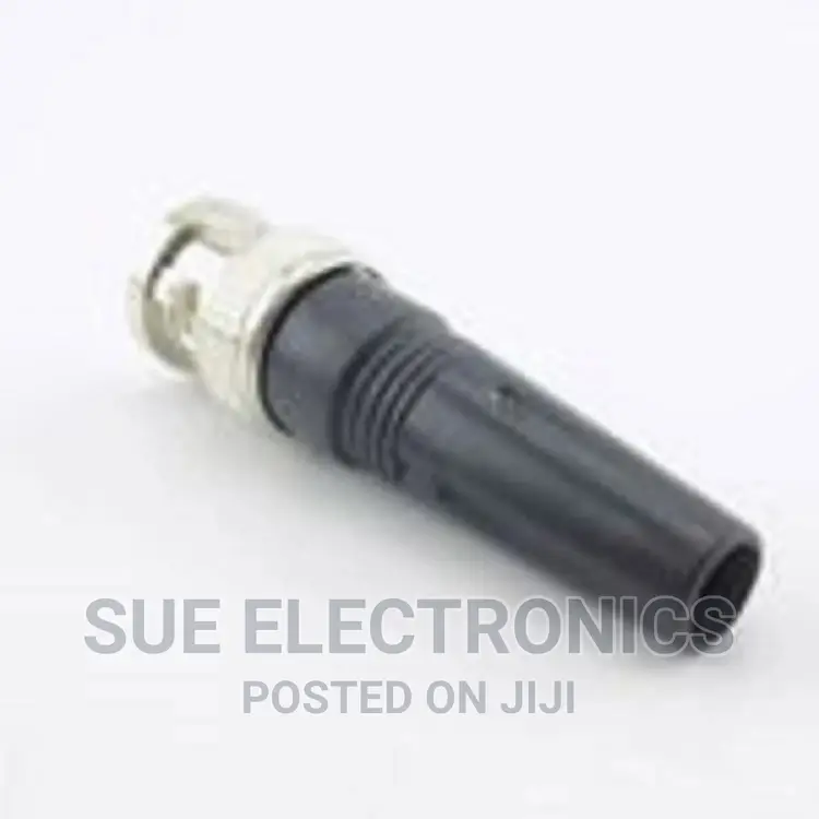 CCTV BNC Male Pin Connector Kit With Rubber Cap