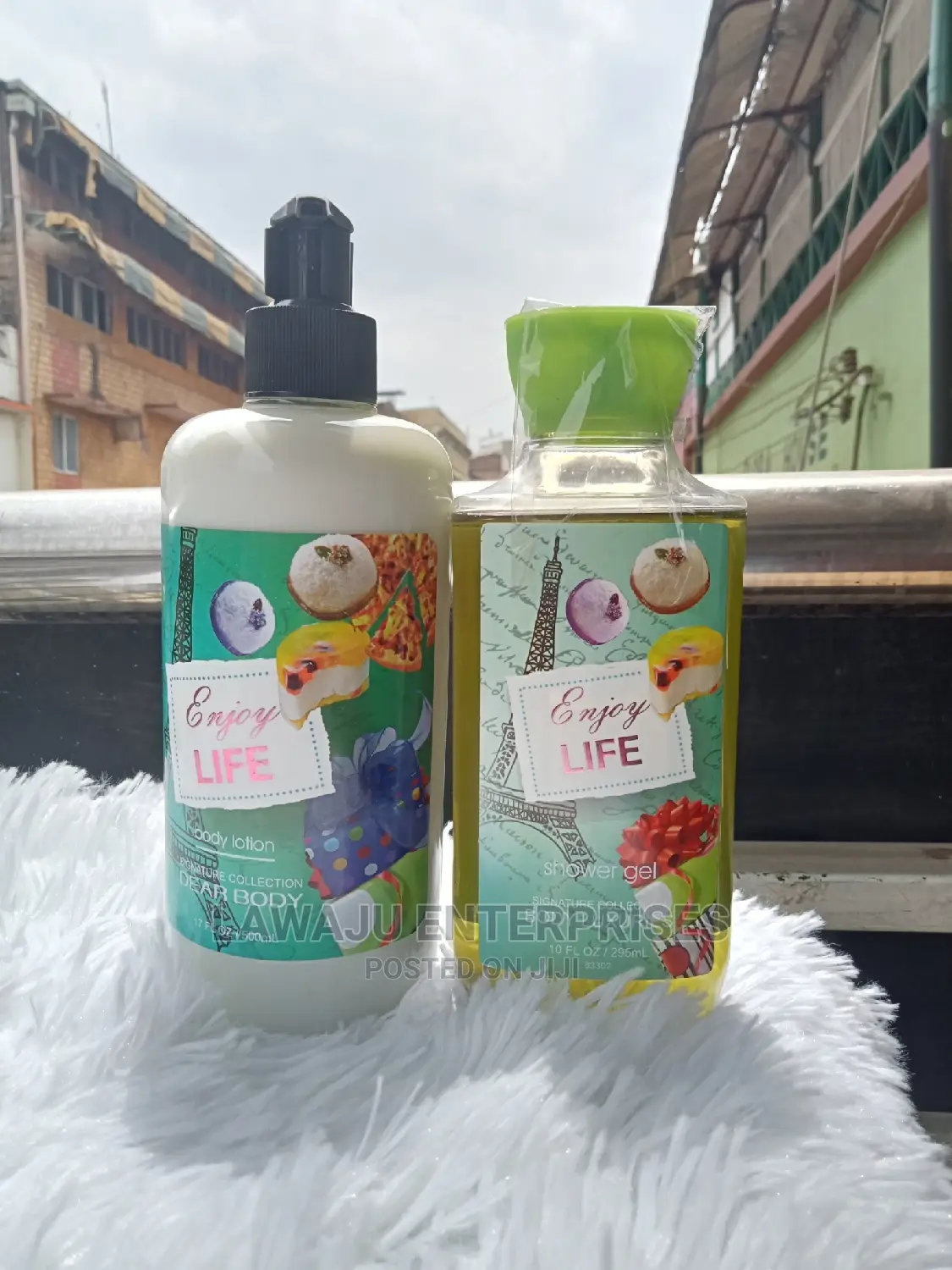Enjoy Life 2in1 Set(Shower Gel + Body Lotion)Scent Fragrance