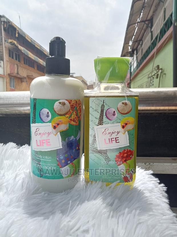 Enjoy Life 2in1 Set(Shower Gel + Body Lotion)Scent Fragrance