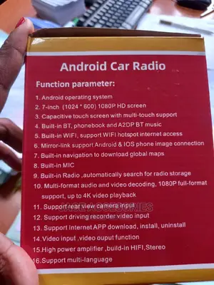 Android Radio 8 Inch Toyota Fitment