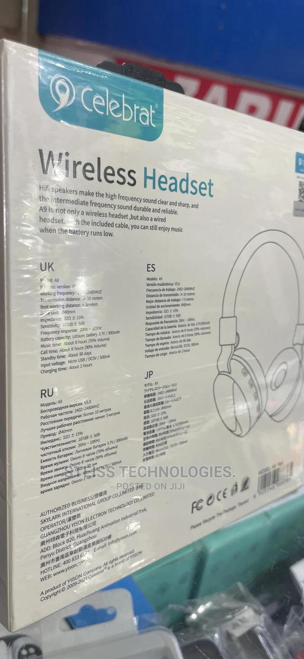 Celebrat Wireless Headsets A9 - thumbnail 2