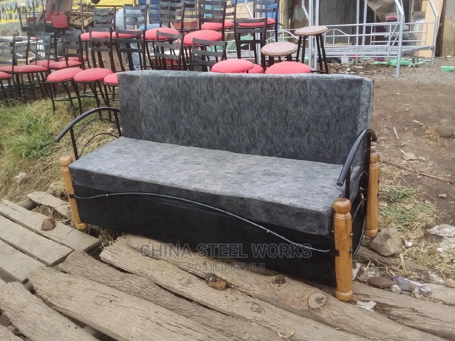 Metal Sofa Set