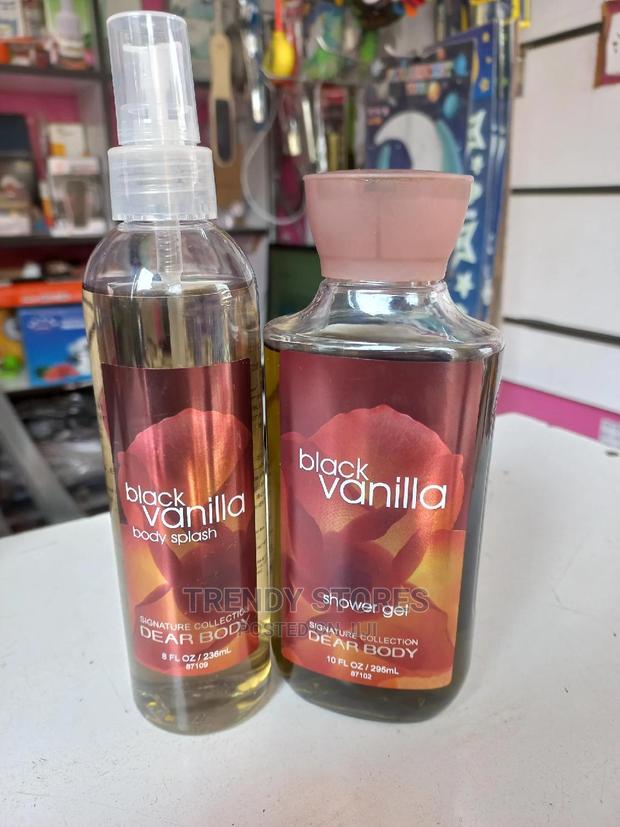 Black Vanilla- Body Splash Shower Gel - main view