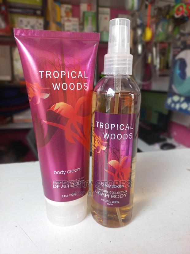 Tropical Woods- Body Splash Body Cream