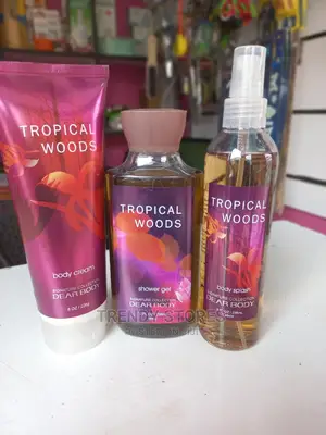 Tropical Woods - Body Cream,Spray Shower Gel