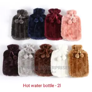 Hot Water Bottle - With Cover