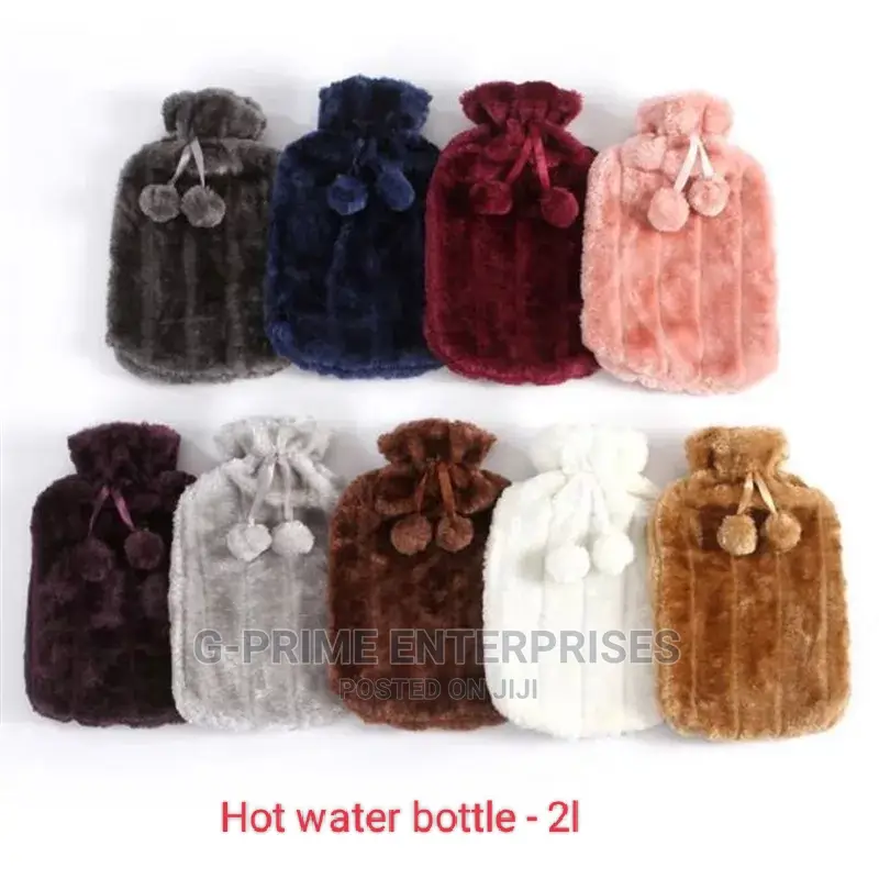 Hot Water Bottle - With Cover