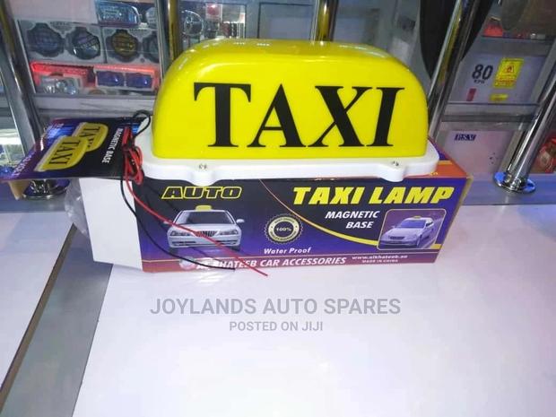 Taxi Lamp.