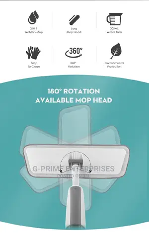 Spray Mop -360° Handle