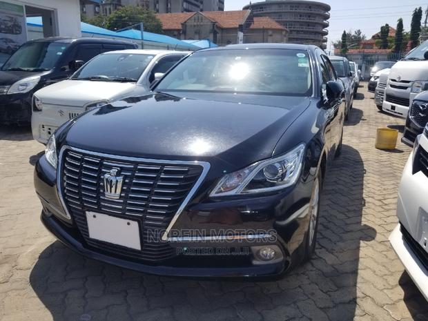 Toyota Crown 2014 Blue - thumbnail 2