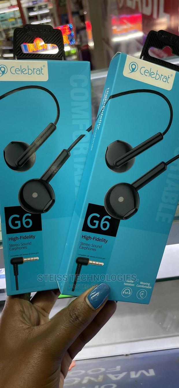 Celebrat G6 Earphones - main view