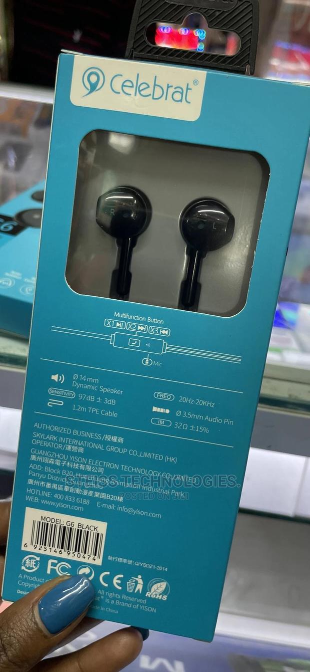 Celebrat G6 Earphones - thumbnail 2