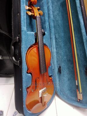 Mapl Leaf Violin Crafted Wood - main view