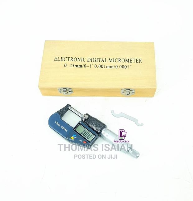 0-25mm 0.001mm Precision Digital Micrometer Screw Gauge - thumbnail 4