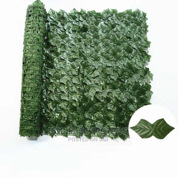 Artificial Leafy Privacy Fence - main view