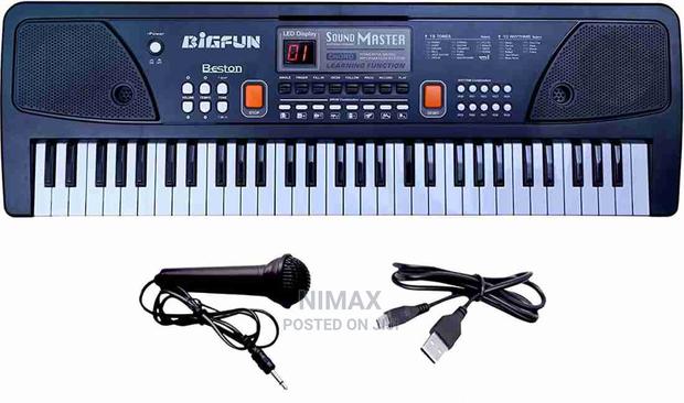 Piano Mega Size With Mic 61keys - thumbnail 4