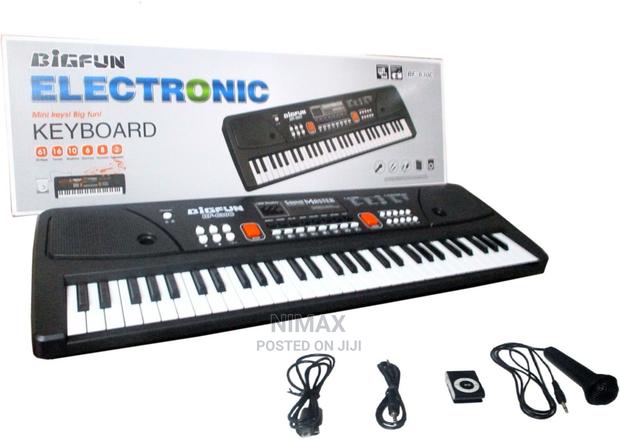 Piano Mega Size With Mic 61keys
