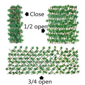 Retractable Leafy Fence