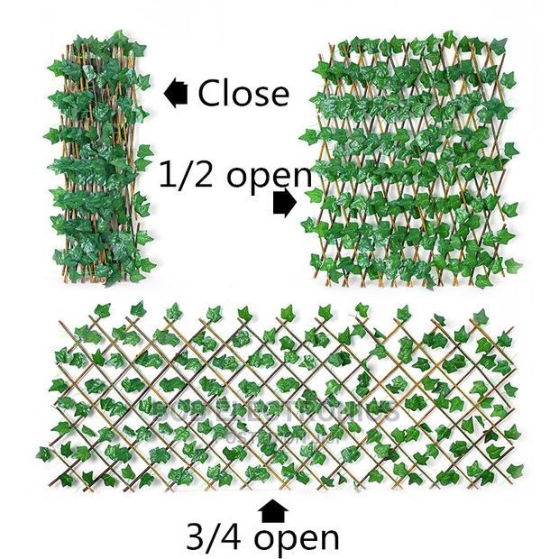 Retractable Leafy Fence - thumbnail 2