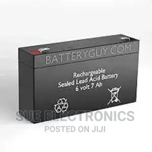 6v 7ah Rechargeable Sealed Lead Acid Battery